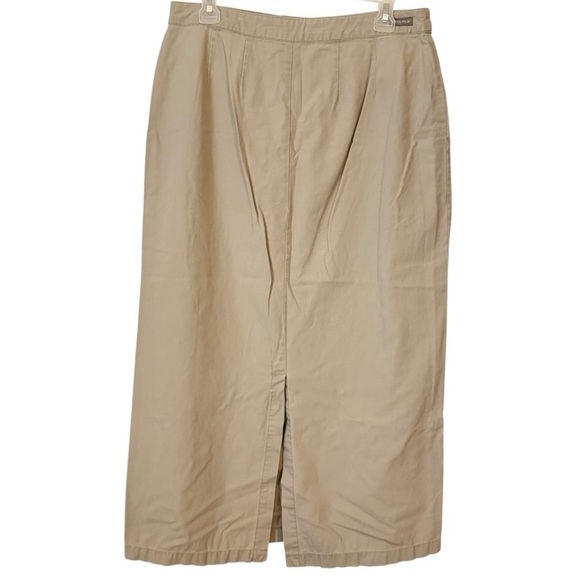 ❤️‍🔥WOOLRICH TAN MAXI SKIRT - Picture 4 of 7